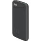 goobay Powerbank 10000mAh 2xUSB-A 1xUSB-C Sort